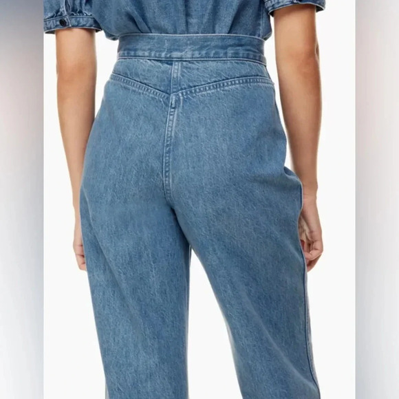 Aritzia Wilfred Free Range Jean Ocean Medium Blue Size 8 - Picture 2 of 7